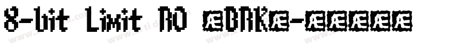 8-bit Limit RO (BRK)字体转换